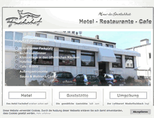 Tablet Screenshot of hotel-fuchshof.de